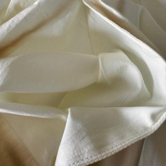 Silvia Tcherassi Damla Tuscan Sunset Degrade-Print Cotton Skirt Whimsical Artsy - Picture 14 of 16